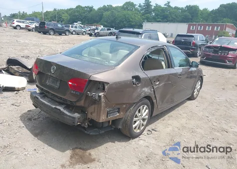 2013 Volkswagen Jetta Se из США, поврежденный, VIN 3VWDP7AJ0DM296778